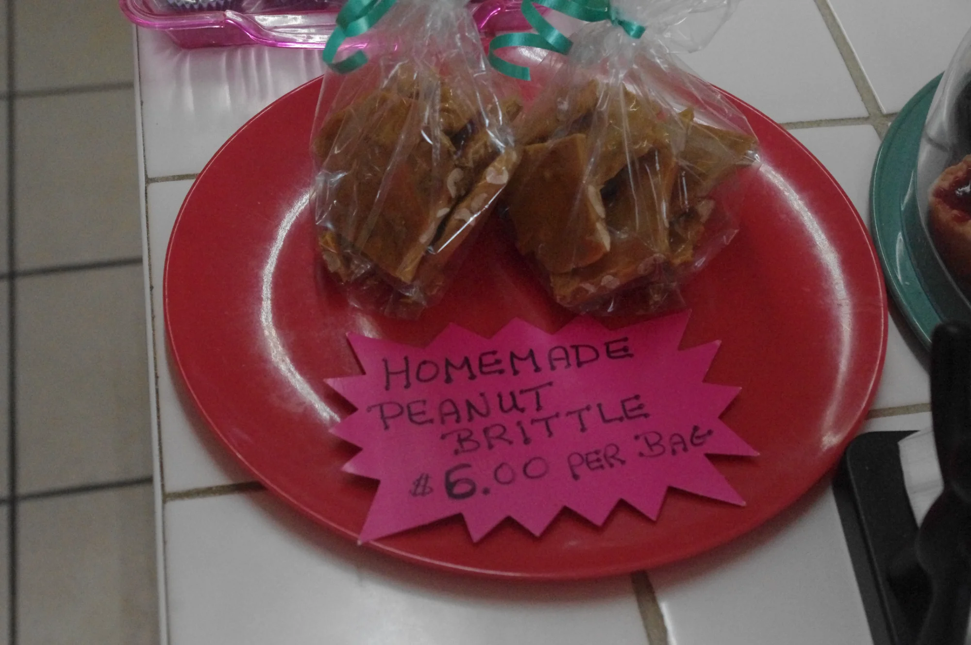Peanut brittle
